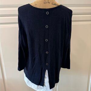 Laura layered look sweater size XXL